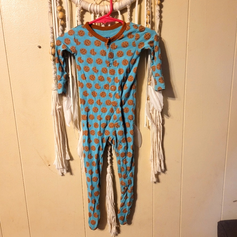 Kickee Pants 9-12 month bamboo footie